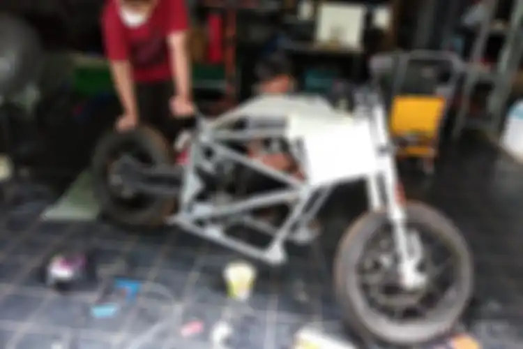 Motor listrik Greta garapan Adi Cahya 