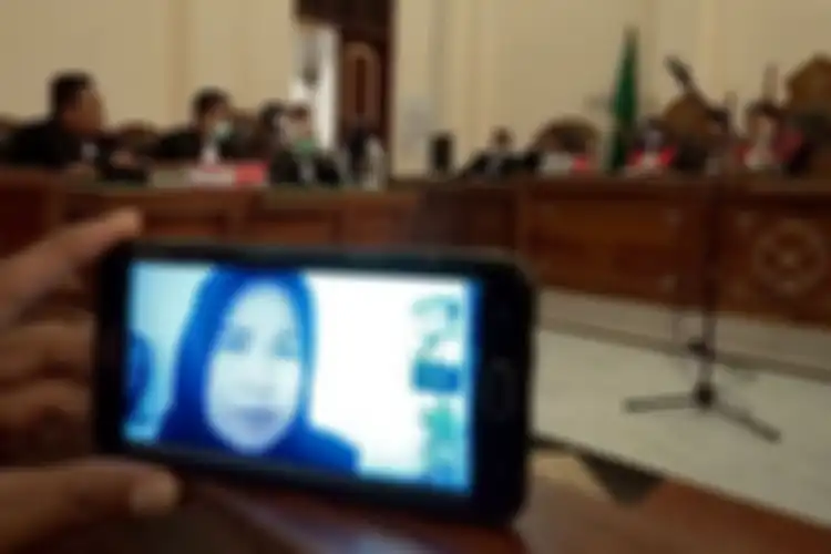 Istri Hakim Pengadilan Negeri Medan Jamaluddin yang menjadi terdakwa kasus pembunuhan, Zuraida Hanum
