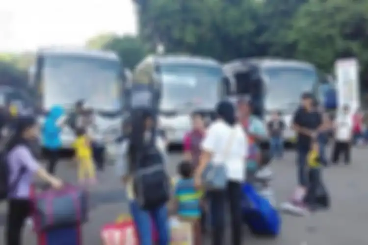 Ilustrasi mudik