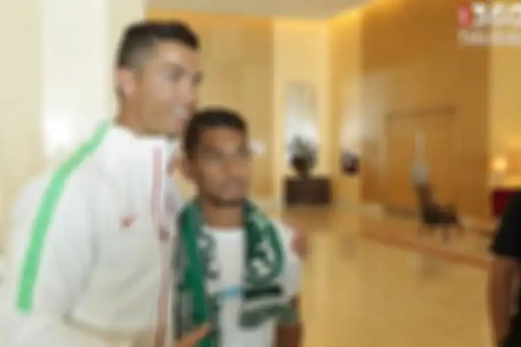 Ronaldo dan Anak angkatnya, Martunis