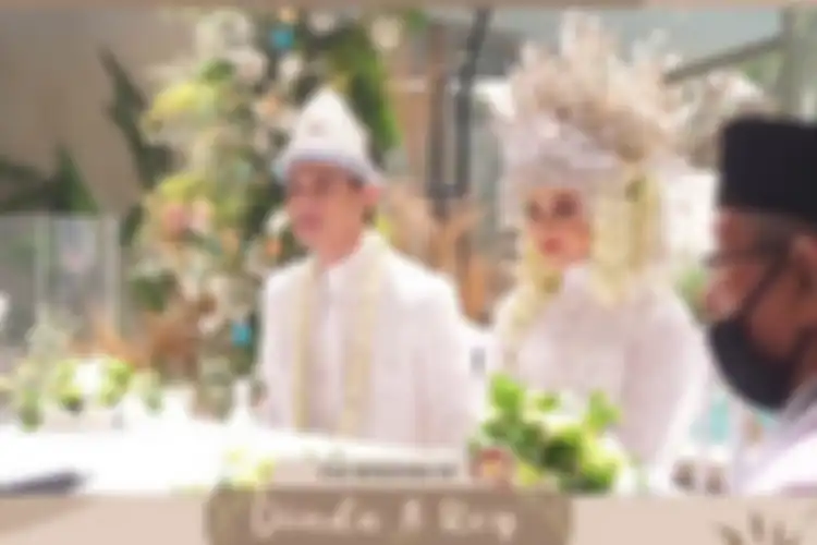 Rey dan Dinda nikah virtual