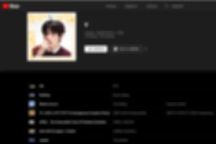 Playlist lagu favorit V BTS