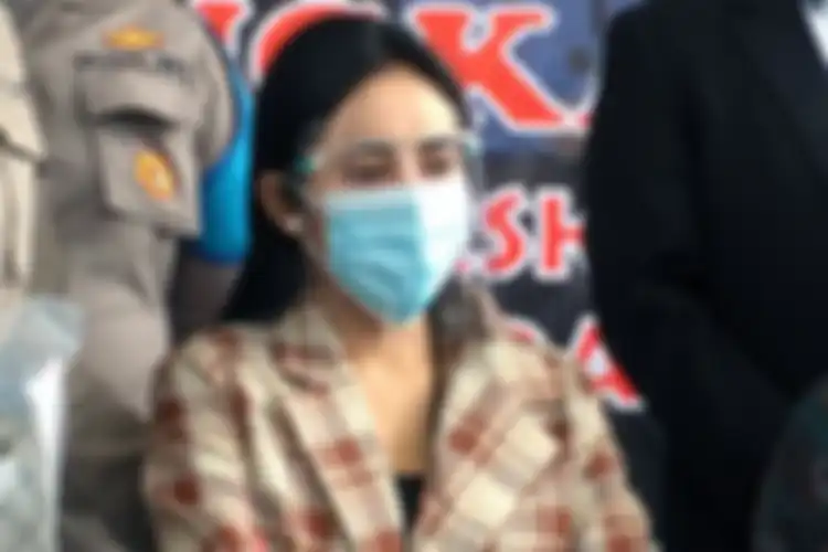 VS (27) artis FTV yang terlibat praktik prostitusi di Lampung.