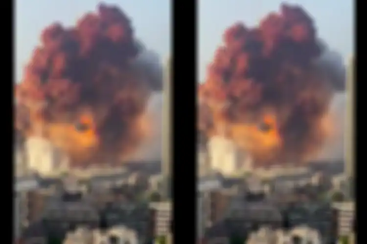 Viral Video Detik-Detik Ledakan di Beirut, Diduga Dipicu Adanya 2.750 Ton Amonium Nitrat, Guncangannya Setara Gempa Berkekuatan 3,3 Magnitudo