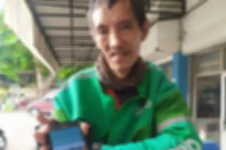 Audy Hamdani (59) atau Pak Ody, driver ojol warga Tlogosari Kulon, Kecamatan Pedurungan, Kota Semarang.