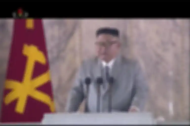 Kim Jong Un menangis dalam pidatonya pada 10 Oktober.