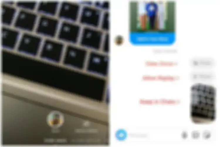 Cara mengirimkan pesan foto atau video yang bisa dihapus otomatis.