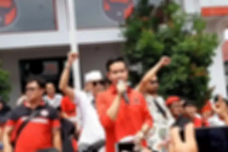 Calon Wali Kota Solo Gibran Rakabuming Raka.