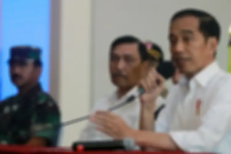 Jokowi dan Luhut 