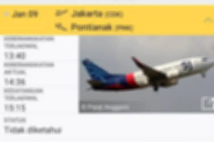 Flightradar24Sriwijaya Air penerbangan SJ182 dilaporkan hilang kontak Sabtu (9/1/2021).