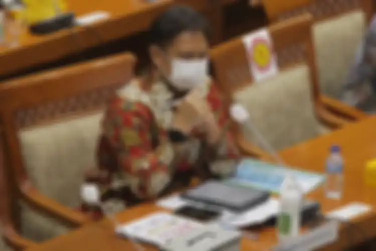 Menekes Budi Gunadi memberikan update terbaru vaksin merah putih saat mengikuti rapat bersama DPR RI, Selasa (12/1/2021).