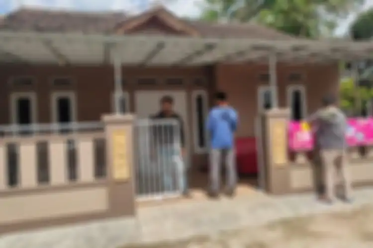 Rumah Arneta Fauzia, salah satu korban jatuhnya pesawat Sriwijaya Air