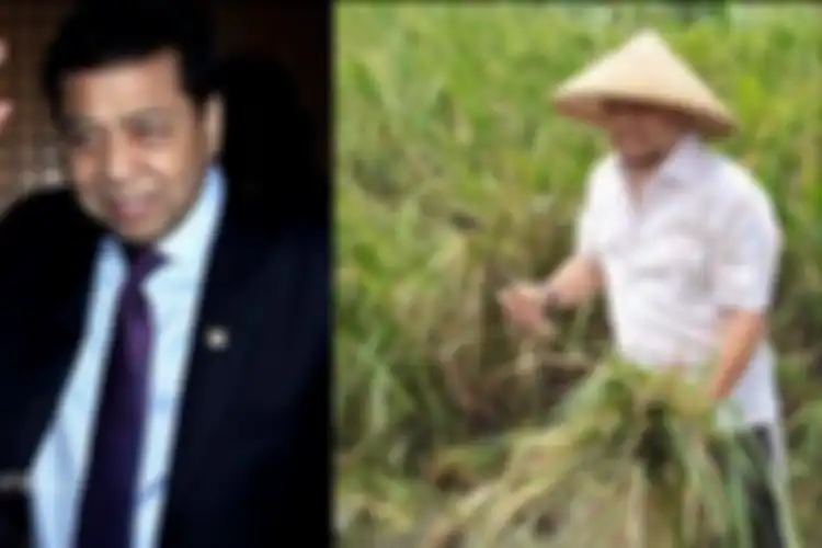 Setya Novanto menjadi petani di Lapas Sukamiskin, Bandung, Jawa Barat.