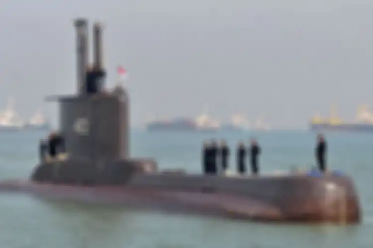 Kapal Selam KRI Nanggala-402 yang hilang di perairan Bali pada Jumat (21/4/2021)