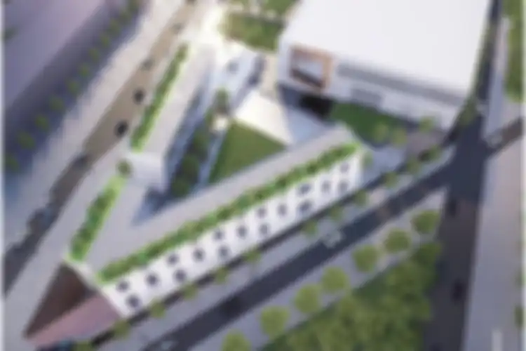 Rancangan proyek MediaCity Mauritius di Afrika oleh MorphAsia.