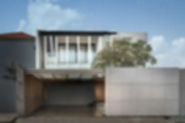 Fasad YY Residence karya Hadivincent Architects   