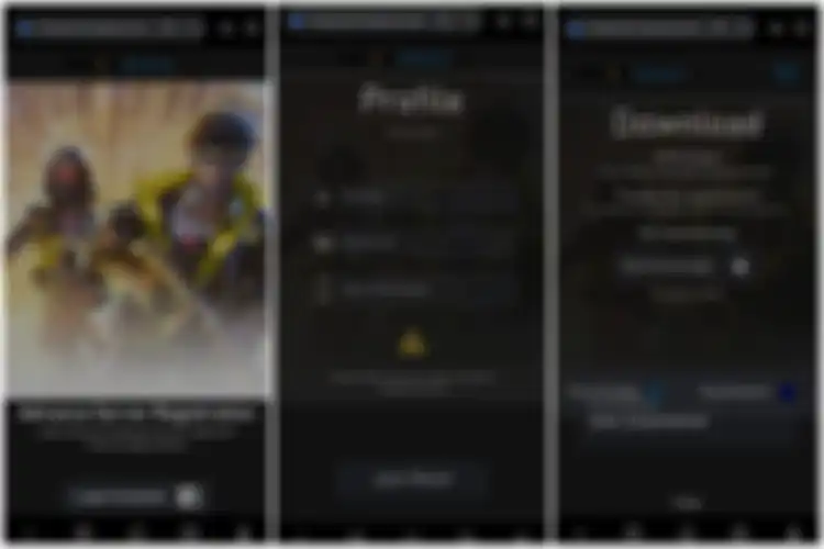 Mendaftar advance server melalui smartphone