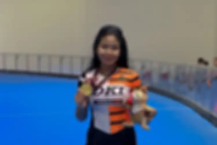 Potret Alifia Meidia Namasta mahasiswi Undip yang raih 3 medali emas di PON XX Papua 2021 cabor sepatu roda.