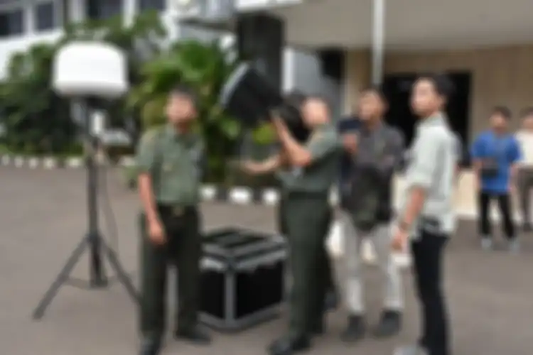 Pelatihan penggunaan Static Anti Drone dan Mobile Drone Jammer Kementerian Pertahanan 