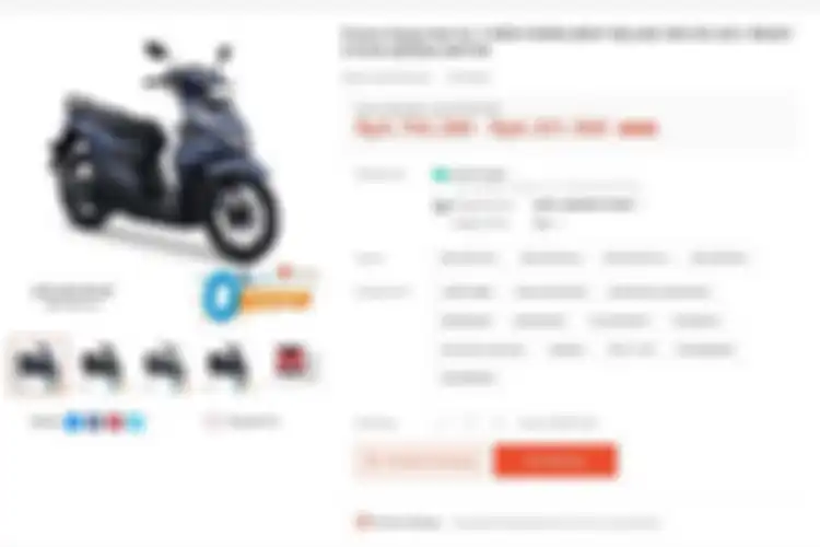 Honda BeAT dijual cuma Rp 5 jutaan bisa dicicil selama 24 bulan.