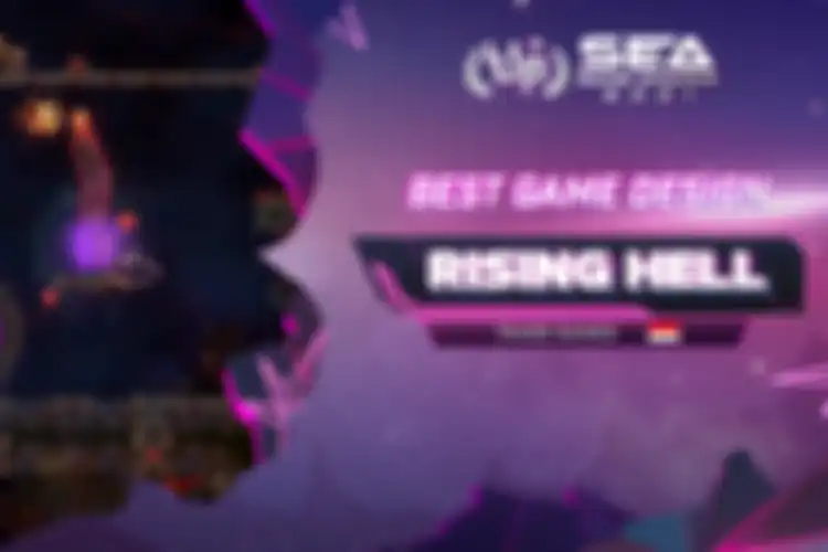 Rising Hell pemenang penghargaan game desain