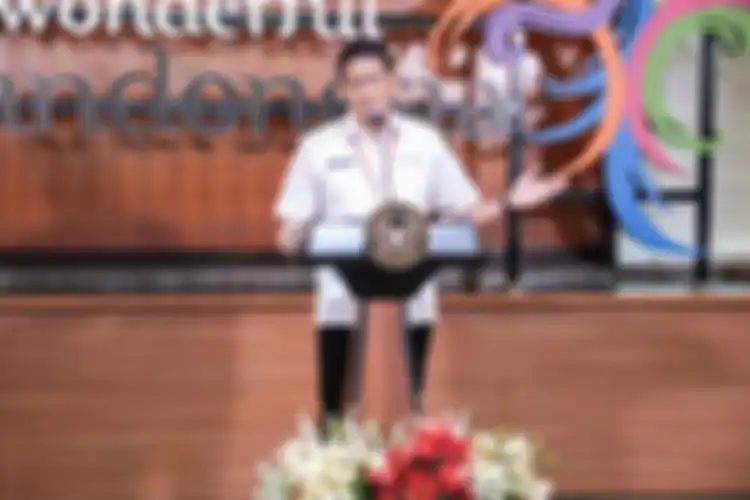 Sandiaga Uno saat Weekly Pass Briefing, salah satunya menjelaskan soal MotoGP 2022.