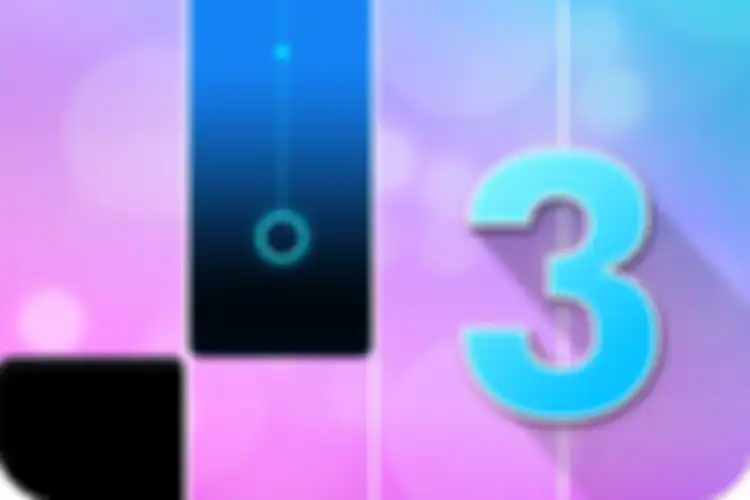 Ilustrasi game Magic Tiles 3.