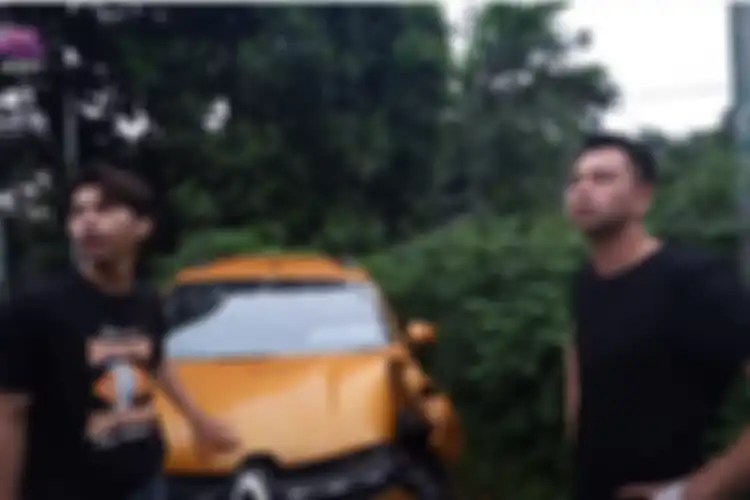 Dimas Ahmad kecelakaan