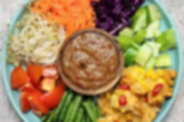 pecel sayur