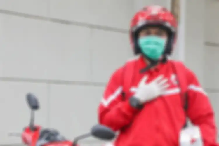 Kolaborasi SiCepat Ekspres dan motor listrik Volta.