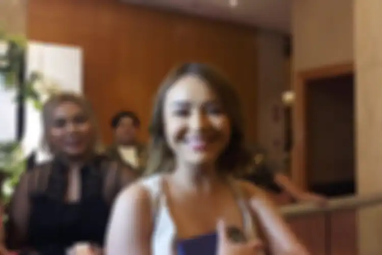 Amanda Manopo usai jadi bridesmaid di pernikahan Glenca Chysara dan Rendi Jhon di Hotel Ritz-Carlton Jakarta, Kuningan, Jakarta Selatan Minggu (20/11/2022).