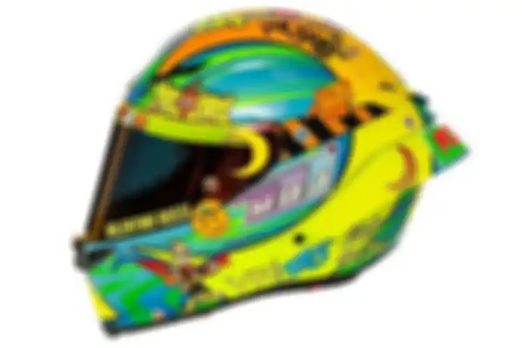 Helm AGV kolaborasi Valentino Rossi dan seniman Mad Dog Jones alias Michah Dowbak
