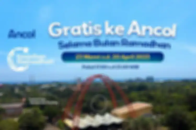 Ancol gratiskan tiket masuk pengunjung tanpa kendaraan selama bulan Ramadhan 2023.