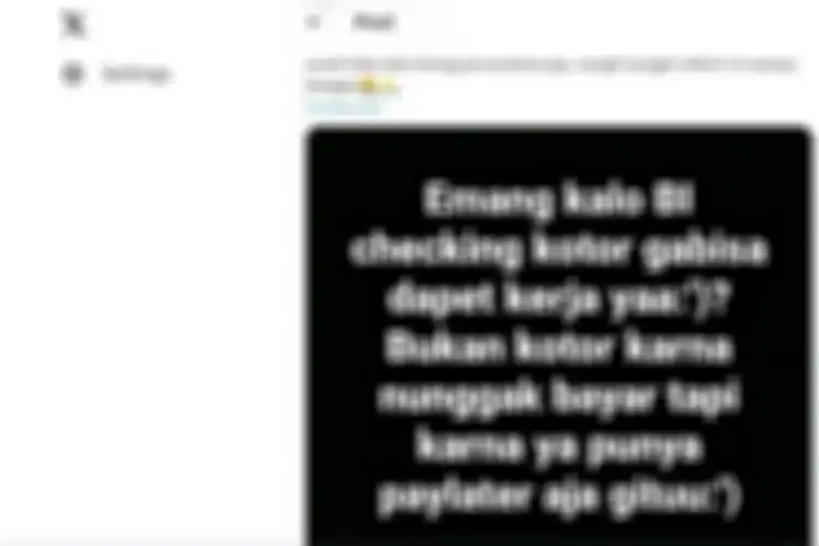 Diskusi mengenai BI Checking yang viral di media sosial. (