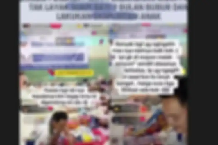Rekaman penjaga Panti Asuhan Tunas Kasih Olayama Raya Medan saat menyuapi anak bayi dua bulan dengan bubur viral di sosial media, Selasa (19/9/2023).