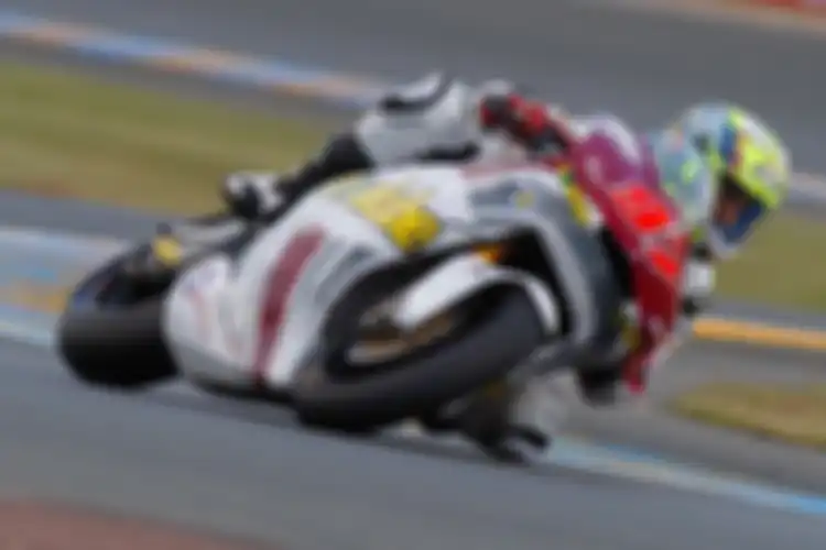 Rafid Topan Sucipto saat berlaga di Moto2