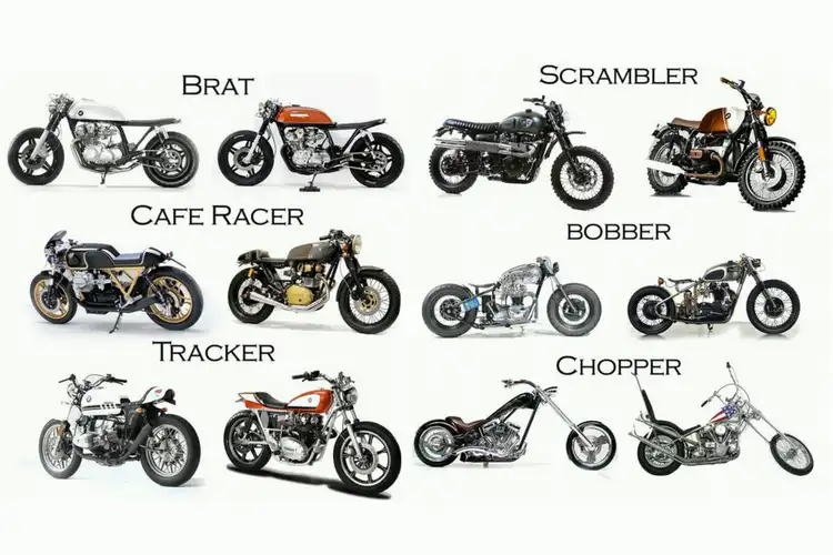 Beda Cafe Racer, Brat Style, Tracker, Scrambler, Chopper atau Bobber ?