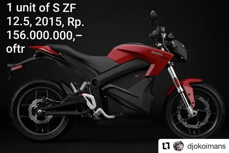 Motor Listrik Power 54 Hp Diskon 30%, Jadi Nih Nyusul Ninja 250