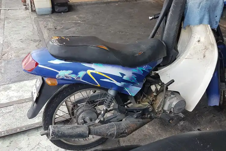 Wah, Motor Kawasaki Kaze Ada yang Versi 2-Tak, Nasibnya Bikin Miris