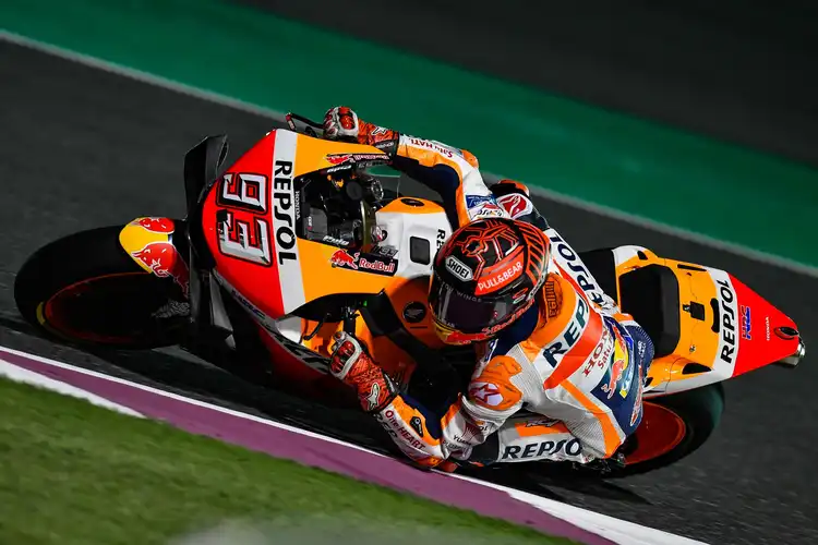 Hasil Latihan Resmi Ke-2 MotoGP Qatar 2019, Marc Marquez Menggebrak!