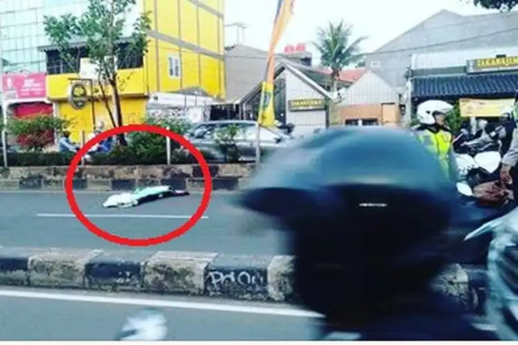 Akibat Out of Control Wanita Ini Alami Kecelakaan Mengenaskan Di Margonda