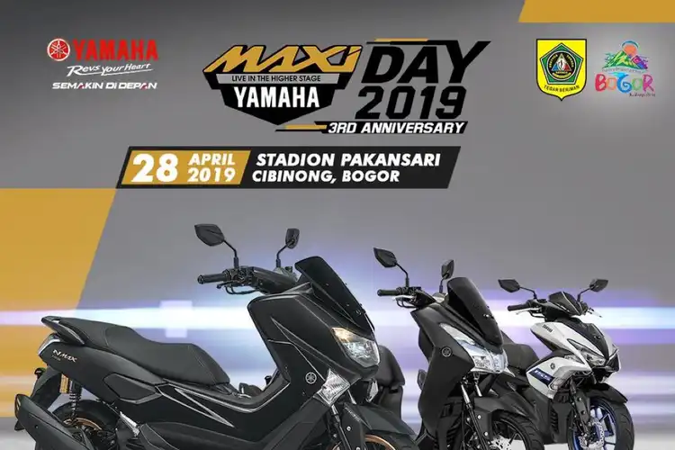 Siap-siap, Minggu Ini MAXI Yamaha Day Akan Panaskan Aspal Bogor
