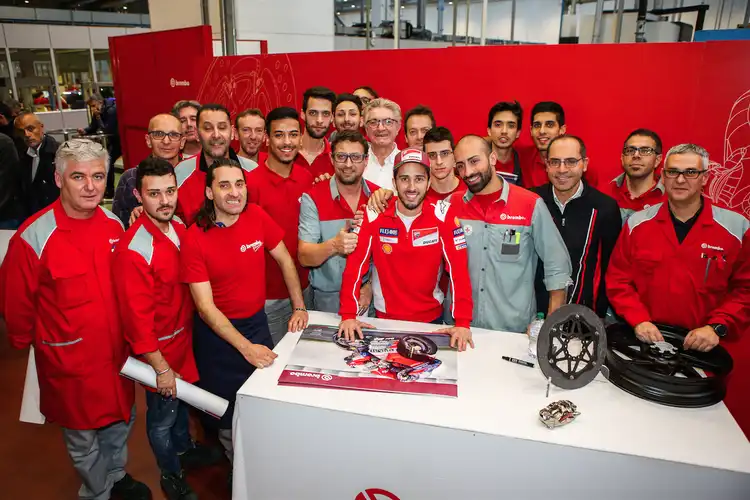 Udah 10 Tahun Andrea Dovizioso Kerja Sama, Brembo Bikin Motor Makin Kompetitif