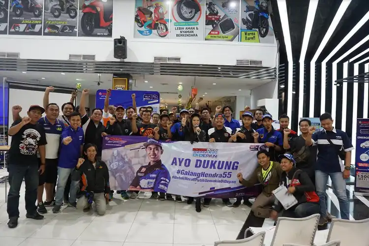 Komunitas Motor Buka Puasa Bareng, Kompak Dukung Galang Hendra Pratama Raih Poin