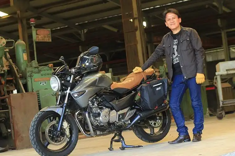 Gagahnya Suzuki Inazuma 250 Jadi Scrambler, Ubahan Simpel Tepat Guna