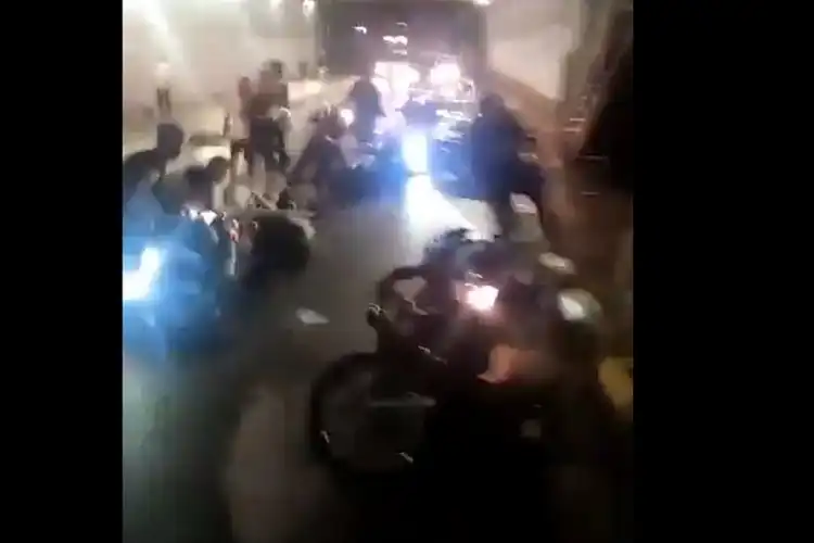 Ngeri, Video Hujan Tembakan Warnai Penangkapan Geng Motor di Underpass Manggarai
