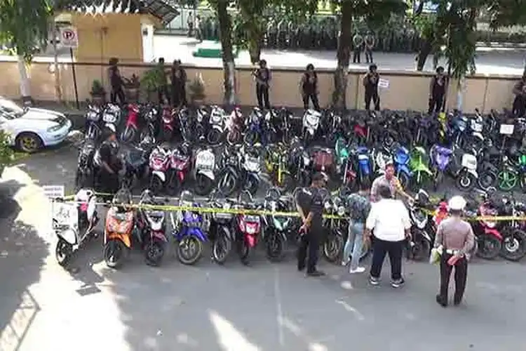 Waduh, Motor dengan STNK Berkode ST Berasal dari Bogor Sampai Kalimantan