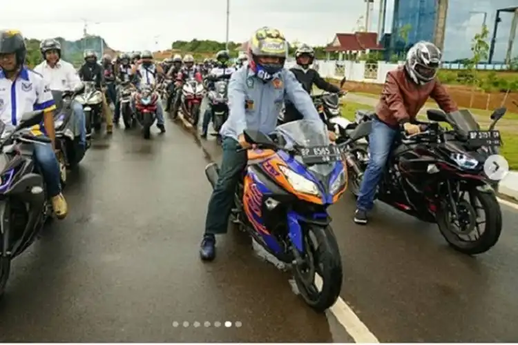 Kena OTT Oleh KPK, Ternyata Gubernur Kepri Nurdin Basirun Doyan Riding Naik Motor