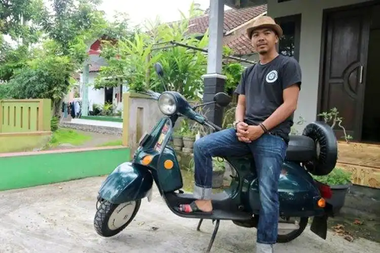 Wow, Ada Vespa Bajaj Classic SL di Jogja, Hanya Belasan Populasinya