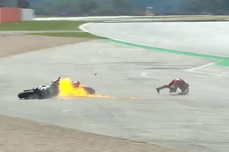 Sedihnya Dovizioso, Peluang di MotoGP Inggris 2019 Hancur Gara-gara Quartararo